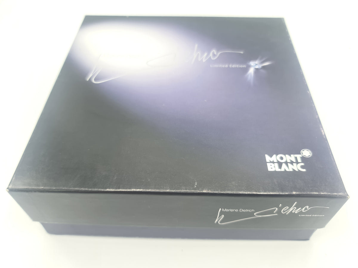 Stylo Montblanc et Autographe Marlene Dietrich. Edition limitée 1901 Commémoration et album vinyle