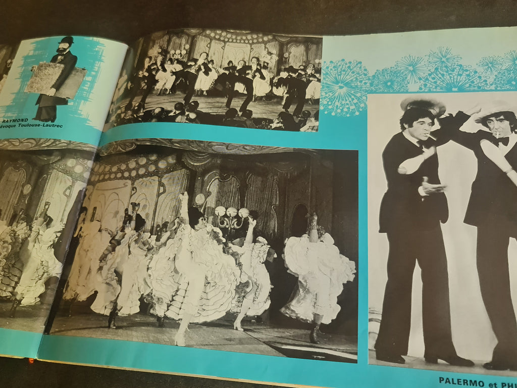 Programme de 1976 du Moulin Rouge avec autographes