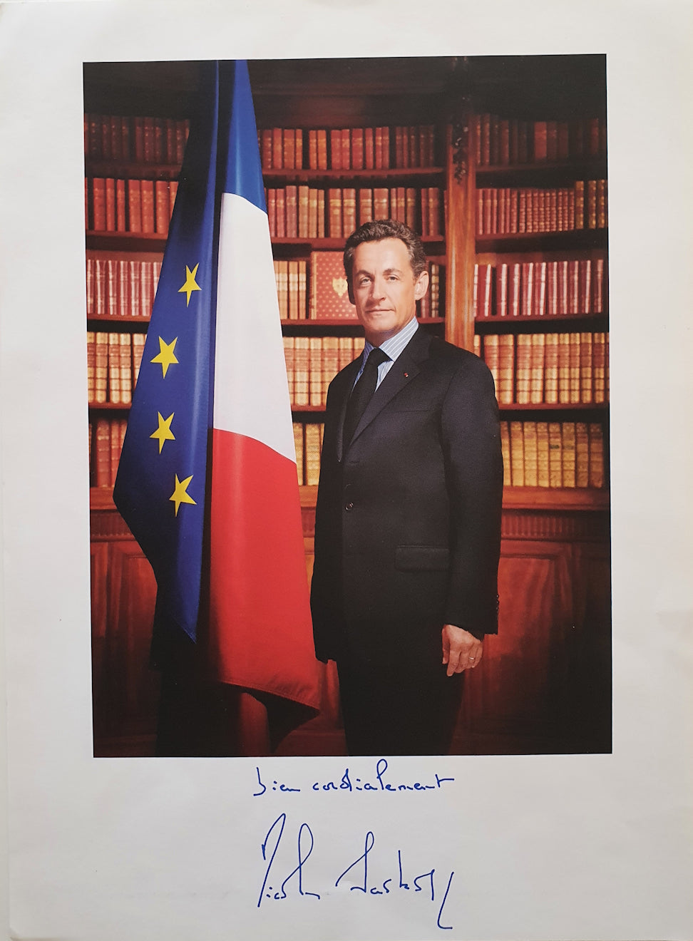 Photo présidentielle Nicolas Sarkozy 2007-2012
