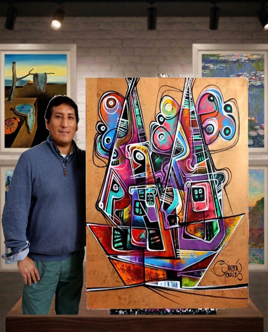 "Nube que me persigue en el mar" Simeon Gonzales