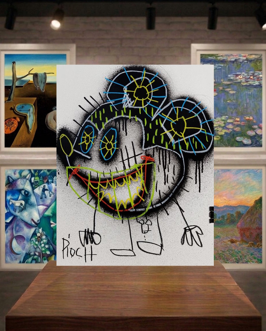 PIOCH - "Mickey Mouse" - original artwork