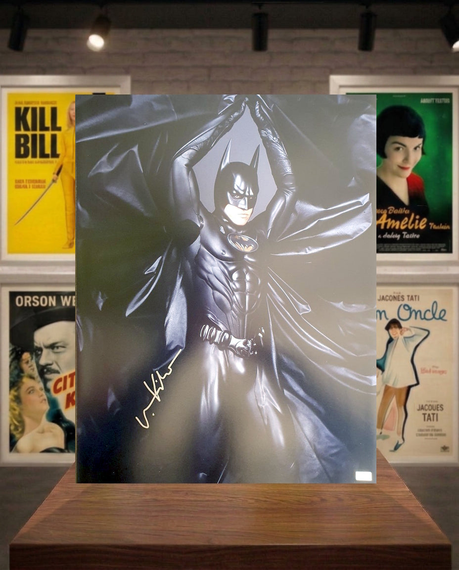 Photo Batman Forever signée par Val Kilmer