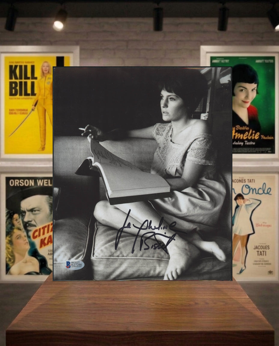 Photo Jacqueline Bisset avec son autographe et certificat d'authenticité