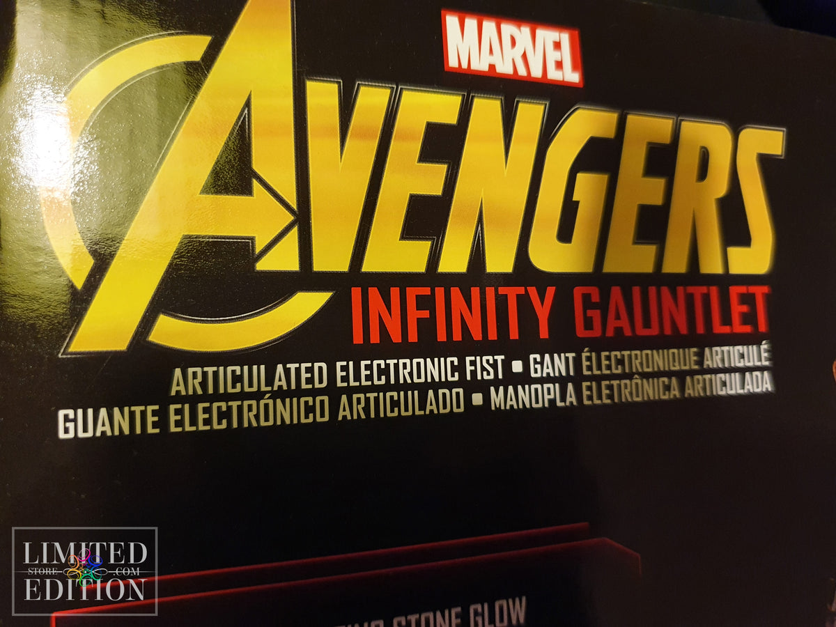 Gant de Thanos signé par Josh Brolin - Avengers Infinity War