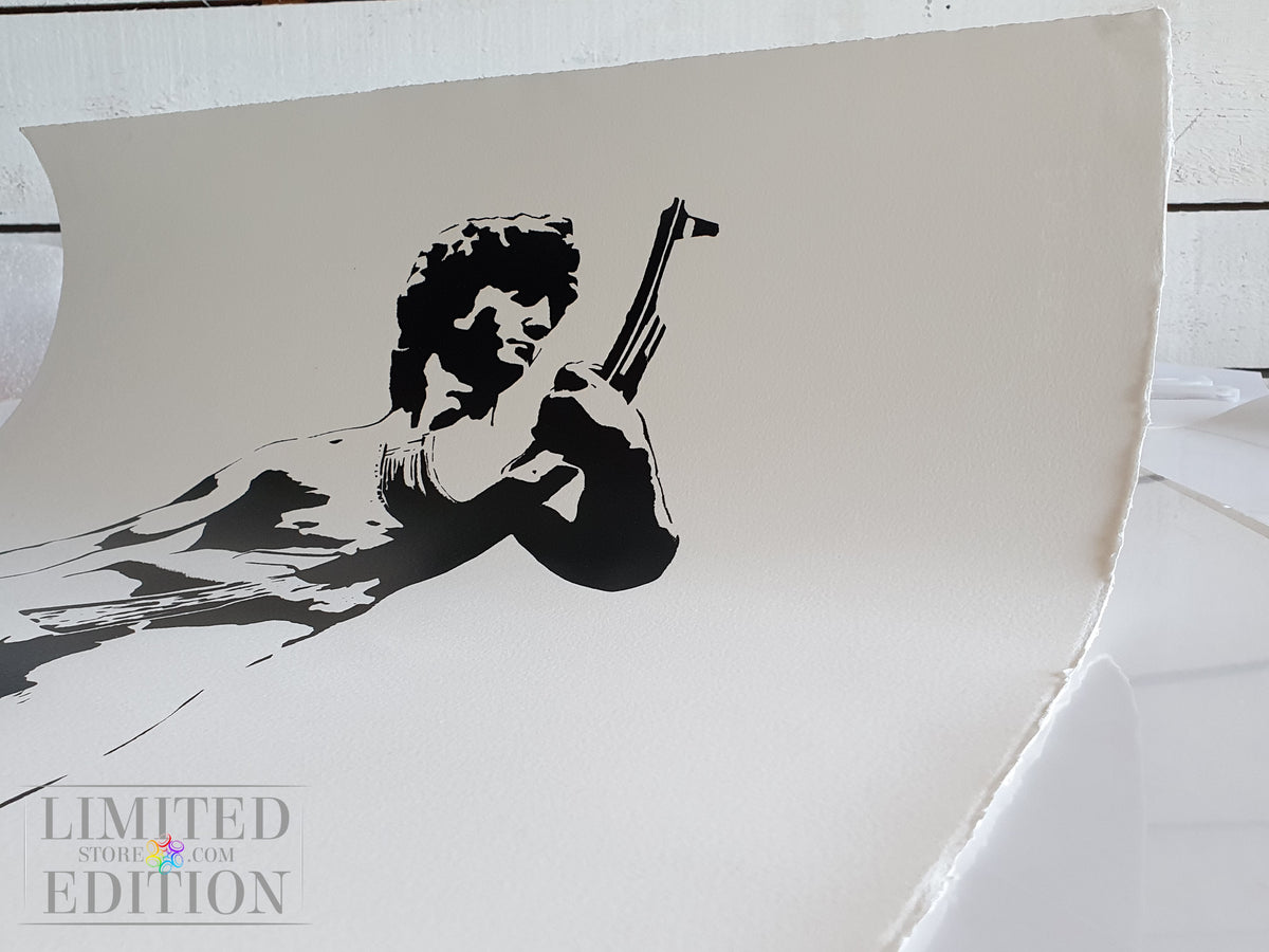 BLEK LE RAT - David with kalashnikov