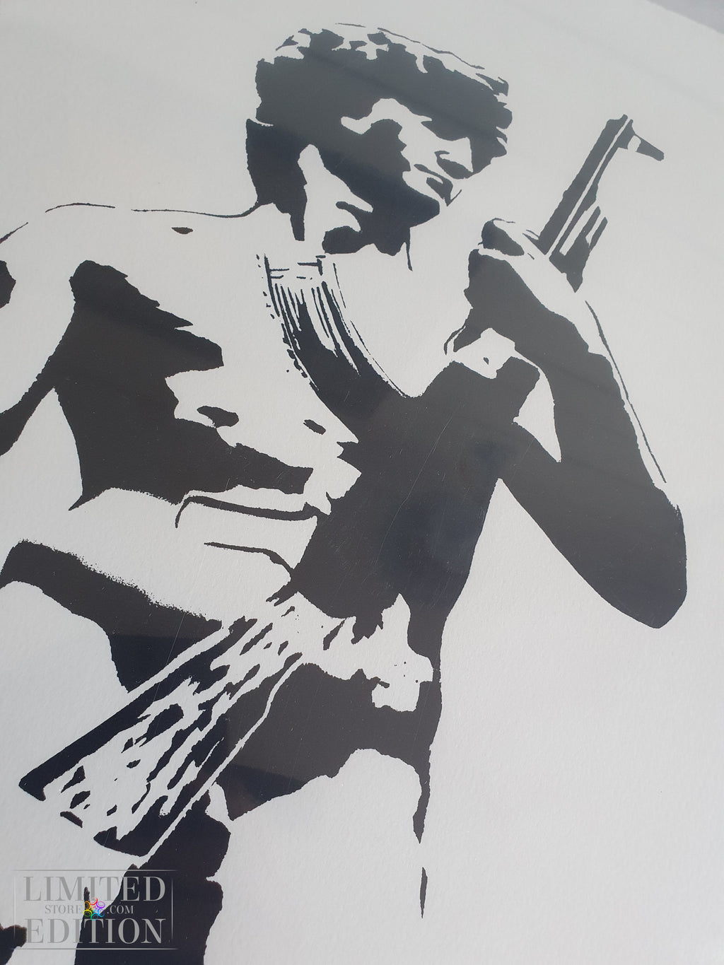 BLEK LE RAT - David with kalashnikov