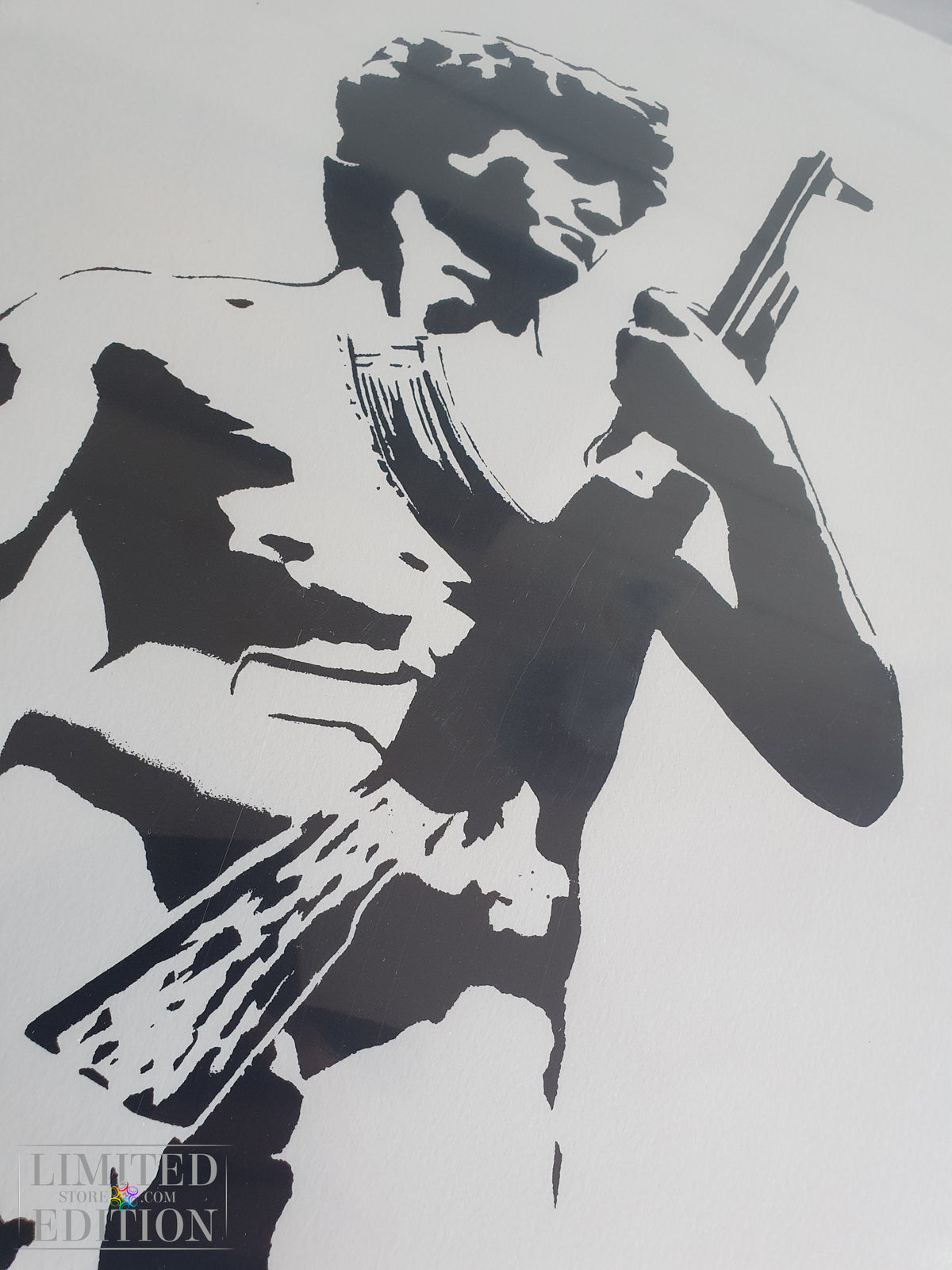 BLEK LE RAT - David with kalashnikov