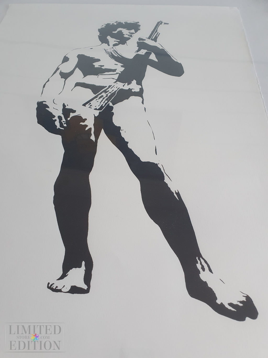 BLEK LE RAT - David with kalashnikov