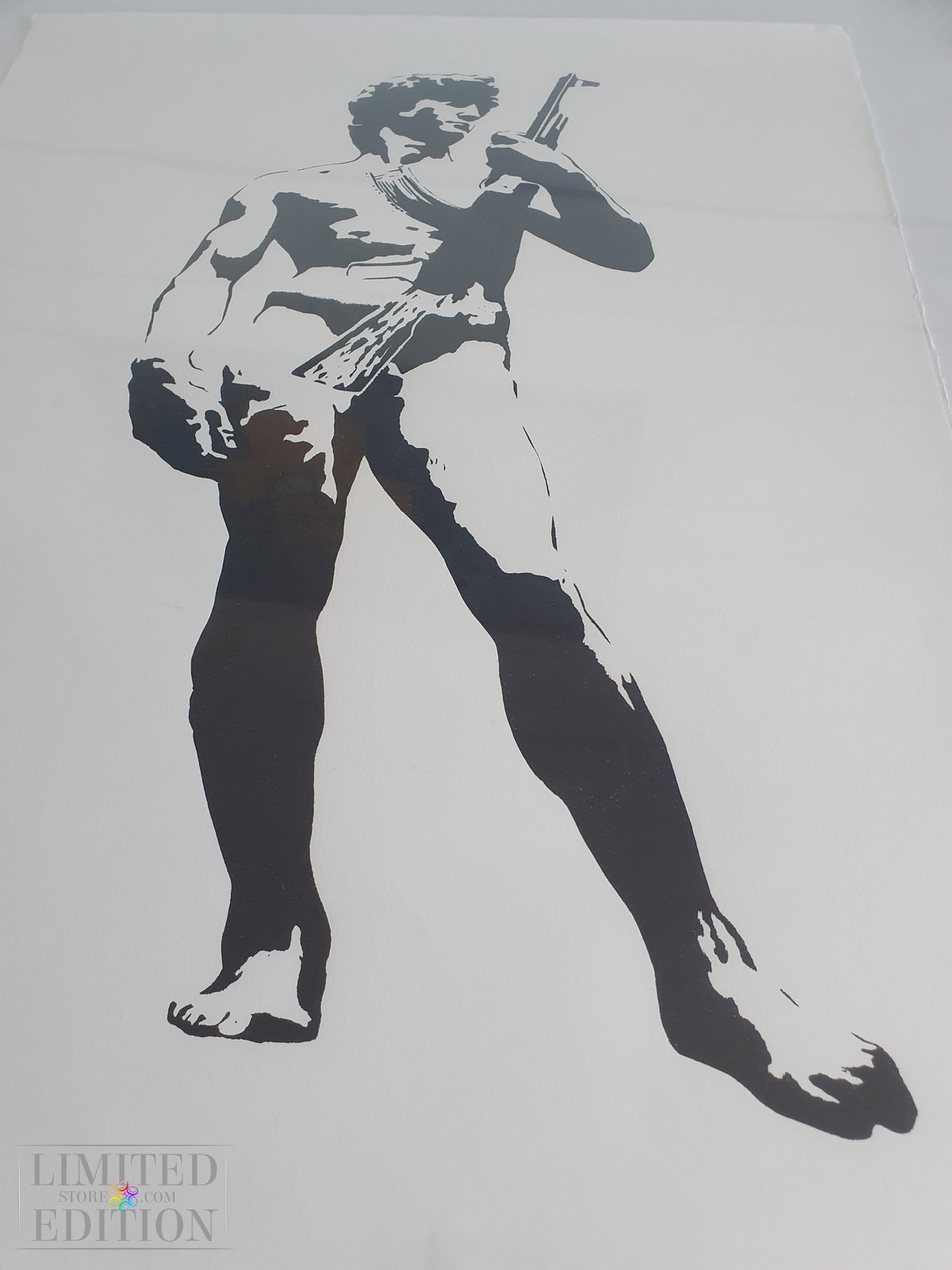 BLEK LE RAT - David with kalashnikov