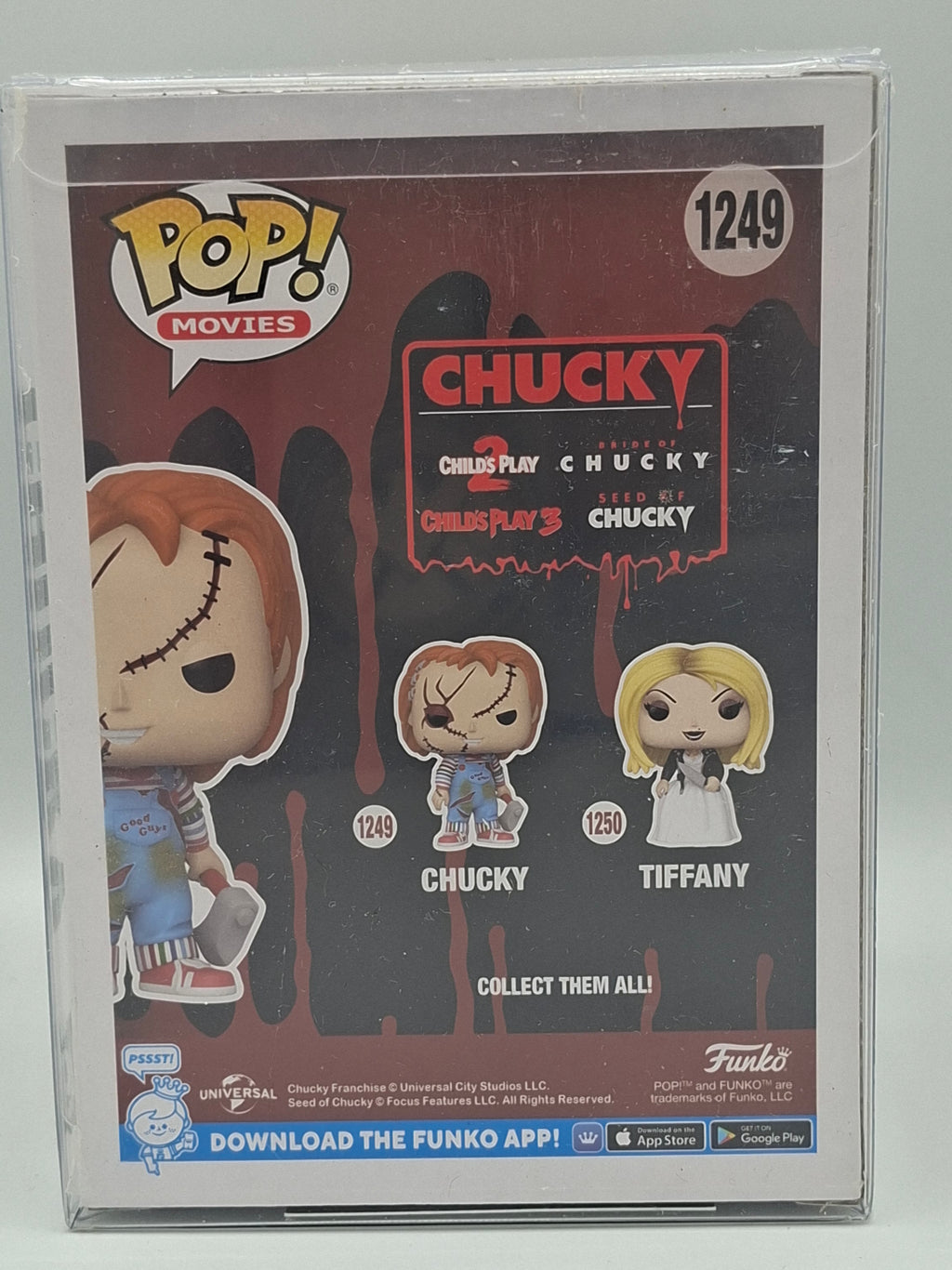 Pop Funko Chucky avec autographe d'Alex Vincent. Pristine