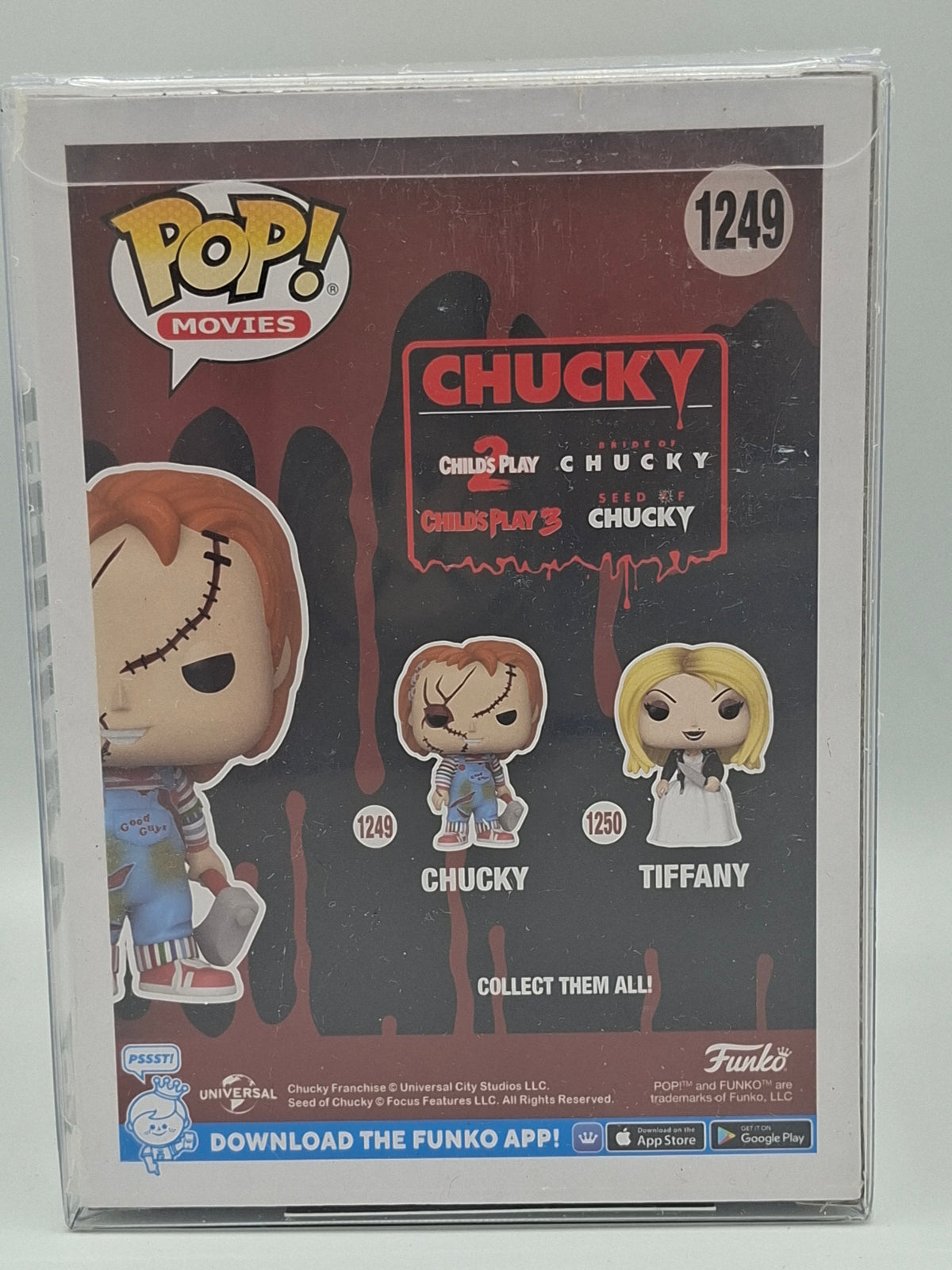 Pop Funko Chucky avec autographe d'Alex Vincent. Pristine