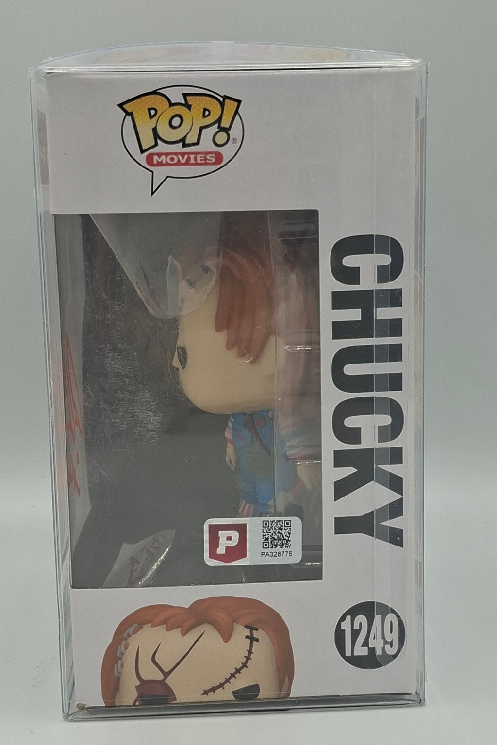 Pop Funko Chucky avec autographe d'Alex Vincent. Pristine
