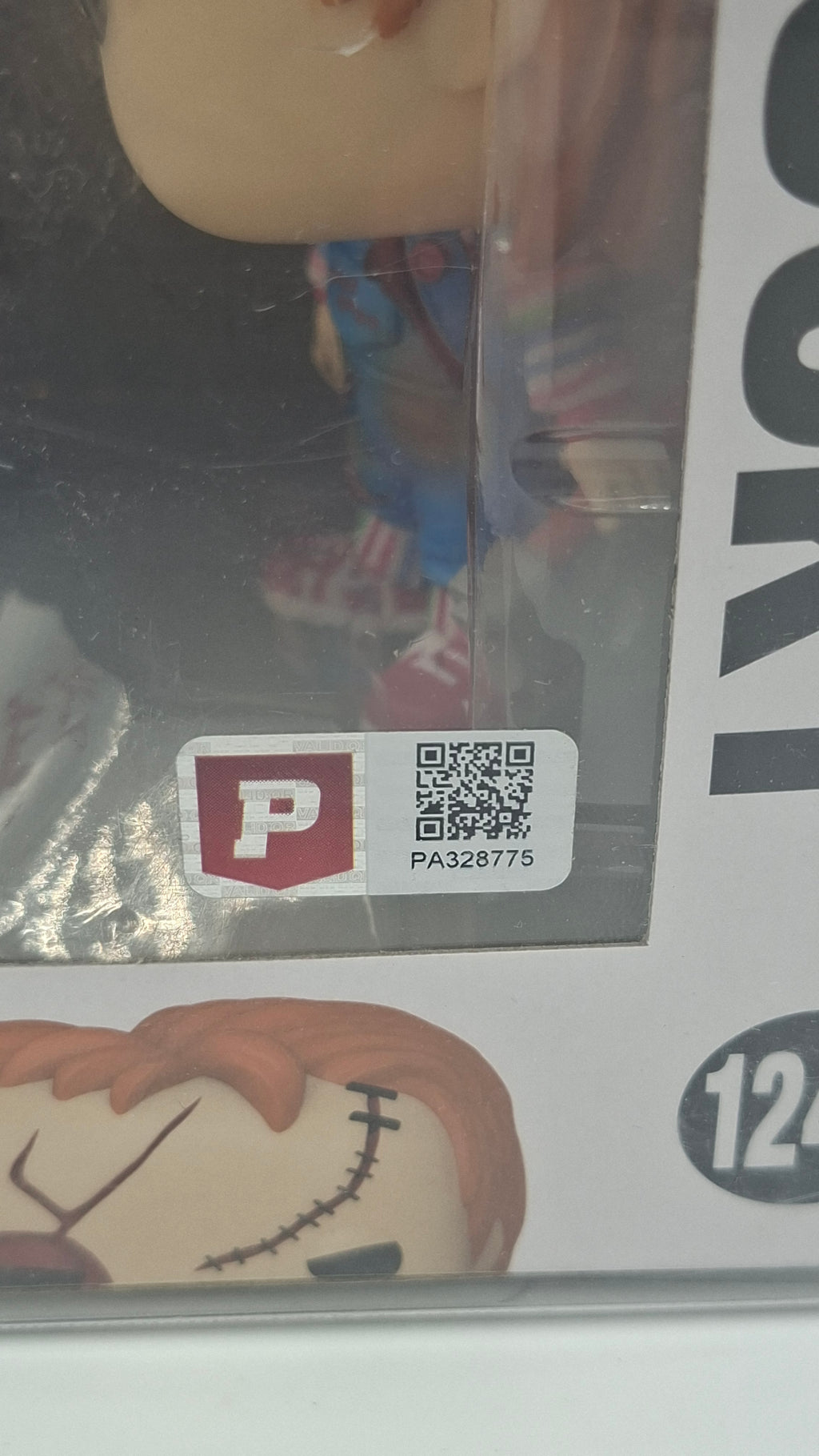 Pop Funko Chucky avec autographe d'Alex Vincent. Pristine