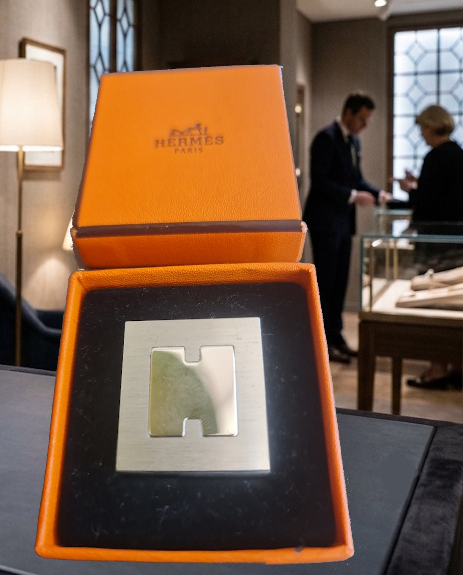 Porte photo ou carte de visite Hermès