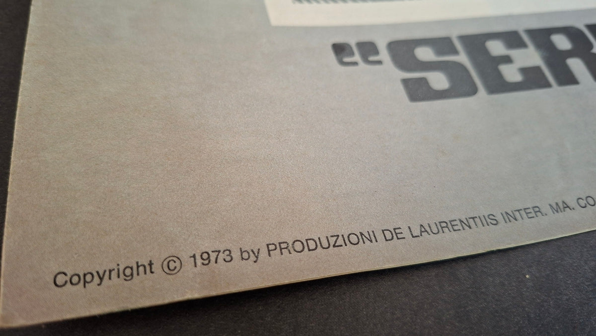 Press book Serpico - Al Pacino - Paramount Pictures 1973