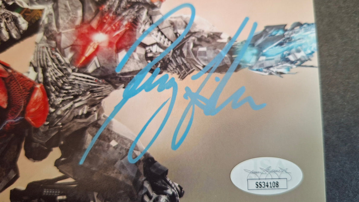 Poster Justice League avec autographe de Ray Fisher - DC COMICS - JSA