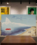 Poster Les dents de la mer signé par Richard Dreyfuss JSA