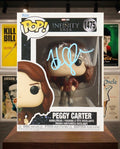 Autographe de Hayley Atwell sur Funko Pop! de la saga Infinity MARVEL