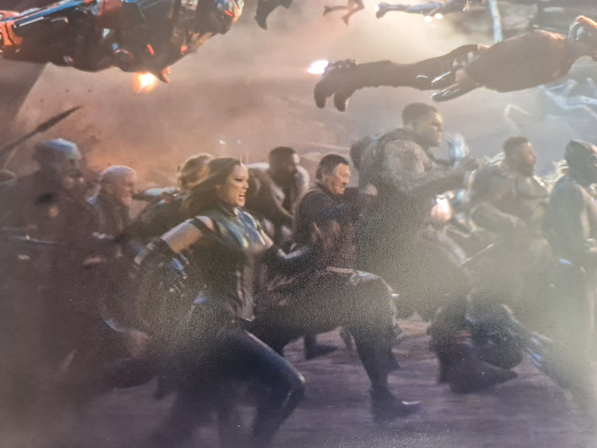 Robert Downey Jr autographe sur poster Avengers: Endgame SWAU