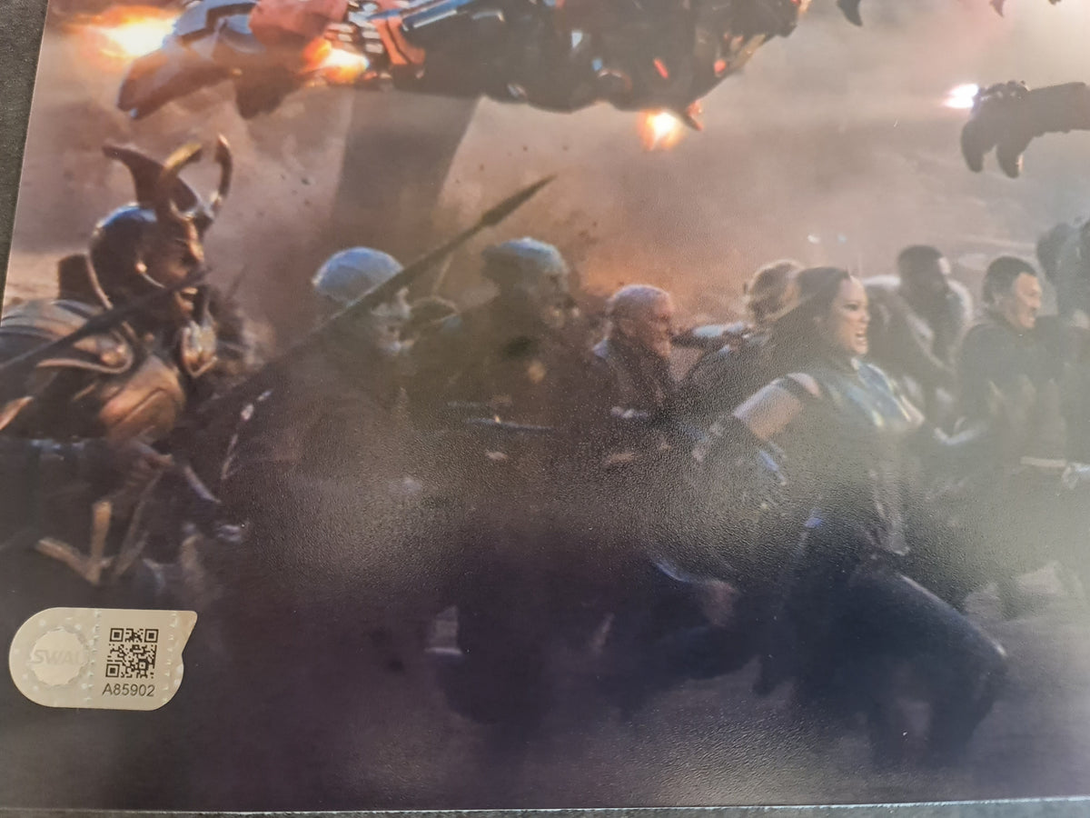 Robert Downey Jr autographe sur poster Avengers: Endgame SWAU