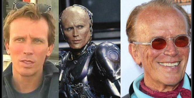 Robocop poster signed by Peter Weller