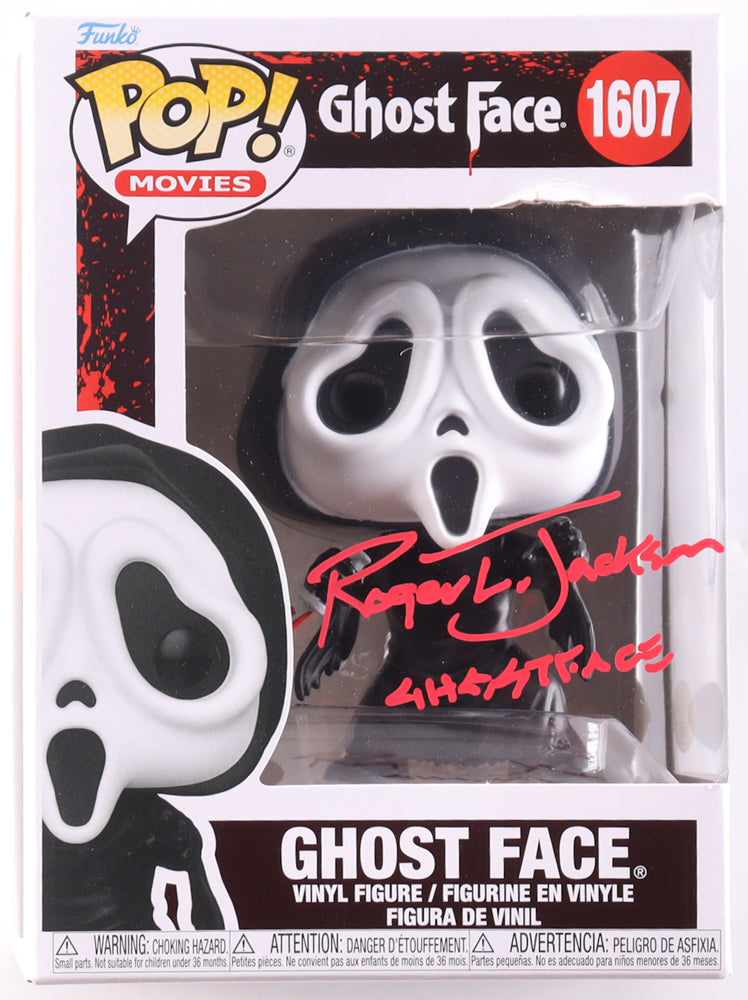 Scream Funko Pop 1607 signé par Roger Jackson - JSA