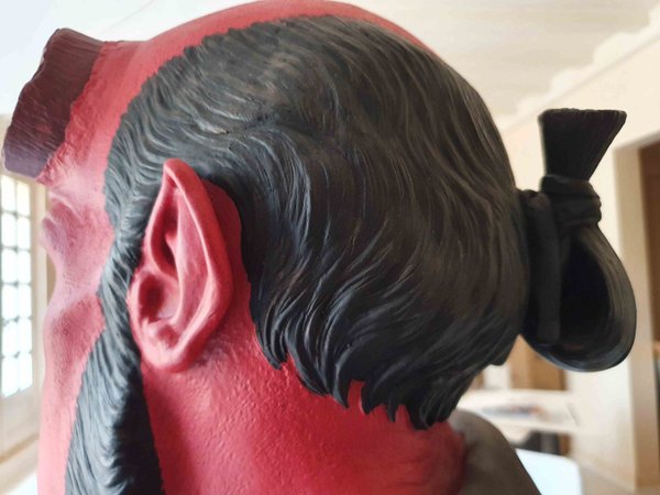 HellBoy buste signé par Ron Perlman