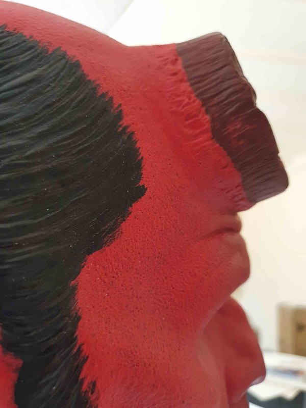 HellBoy buste signé par Ron Perlman