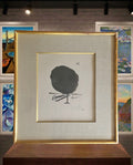 Salvador Dali Le lit d'Alice au pays des Merveilles - signé au crayon