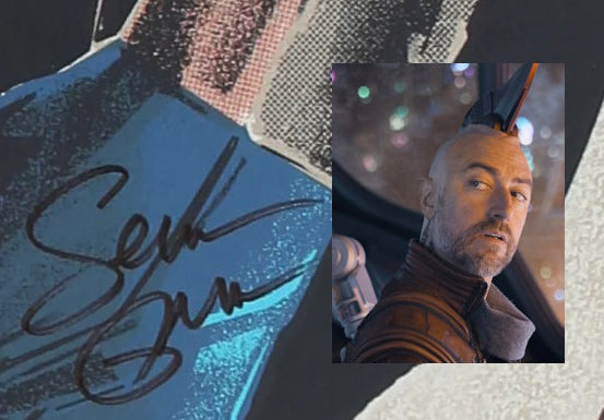 Edition limitée Captain America Winter Soldier avec 20 autographes Marvel Avengers