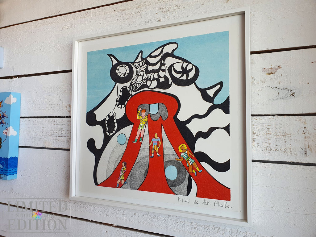 Sérigraphie Le Golem par Niki de Saint Phalle