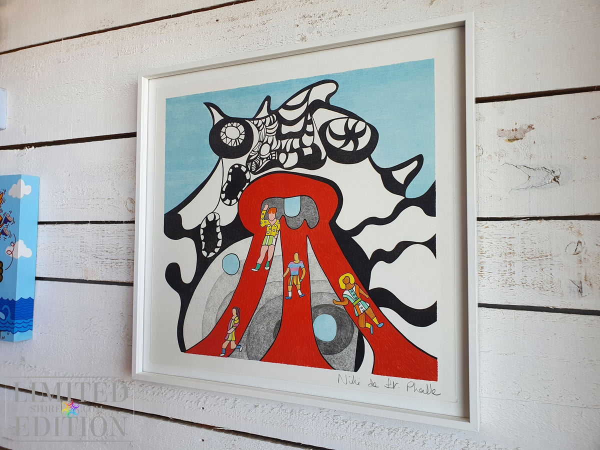 Sérigraphie Le Golem par Niki de Saint Phalle