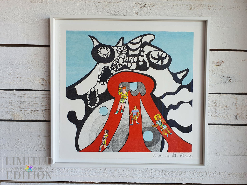 Sérigraphie Le Golem par Niki de Saint Phalle