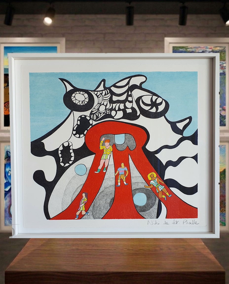 Sérigraphie Le Golem par Niki de Saint Phalle
