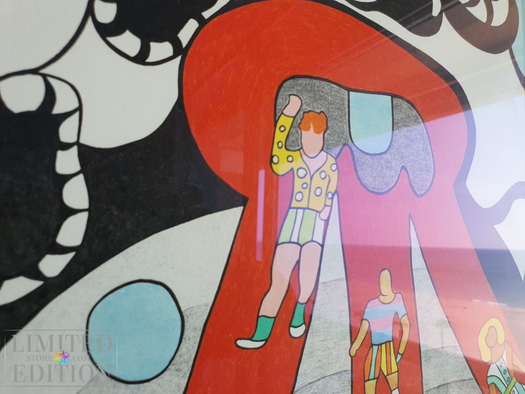 Sérigraphie Le Golem par Niki de Saint Phalle