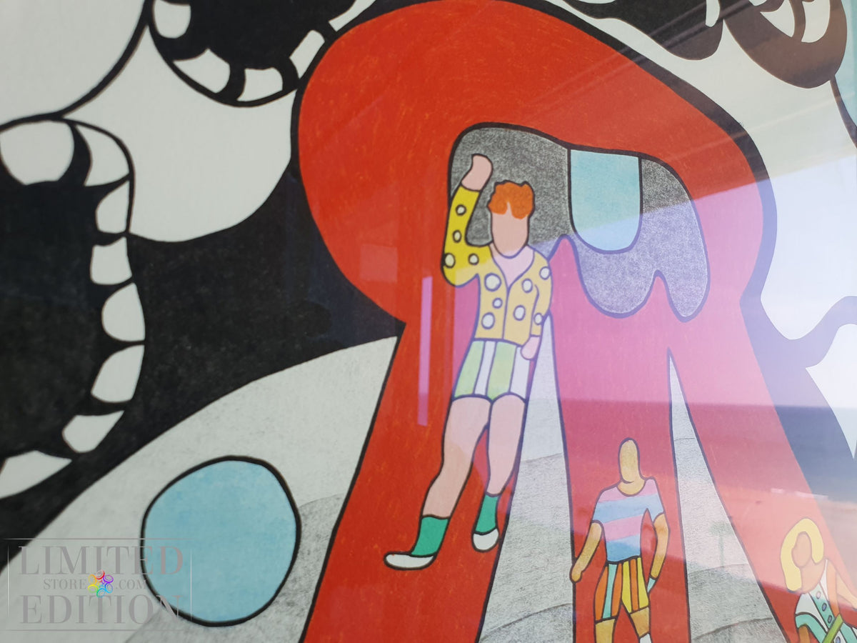 Sérigraphie Le Golem par Niki de Saint Phalle