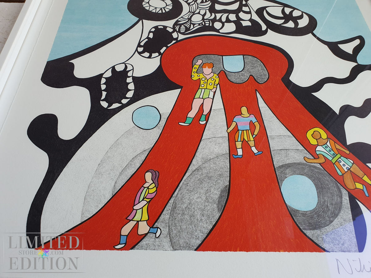Sérigraphie Le Golem par Niki de Saint Phalle