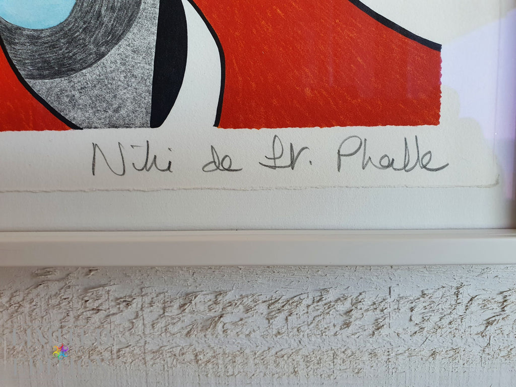 Sérigraphie Le Golem par Niki de Saint Phalle