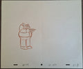 Croquis original Les Simpson utilisé pour la production du dessin animé 13
