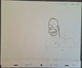 Croquis original Les Simpson utilisé pour la production du dessin animé 21
