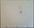 Croquis original Les Simpson utilisé pour la production du dessin animé 22