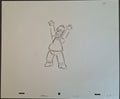 Original The Simpsons sketches used for the production of the animated cartoon 31
