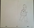 Croquis original Les Simpson utilisé pour la production du dessin animé 8