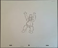 Croquis original Les Simpson utilisé pour la production du dessin animé 30