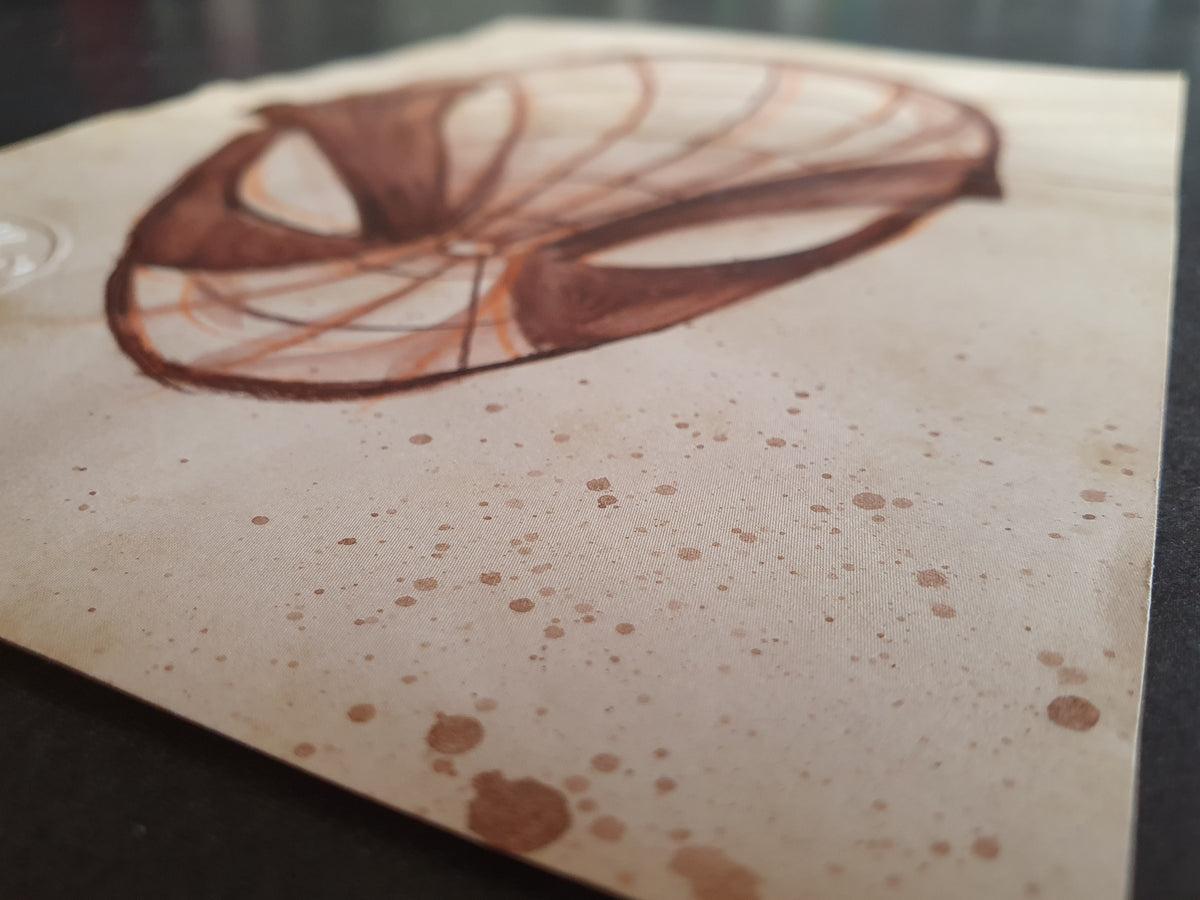 Spider-Man dessin original par l'artiste Francesco Barbieri