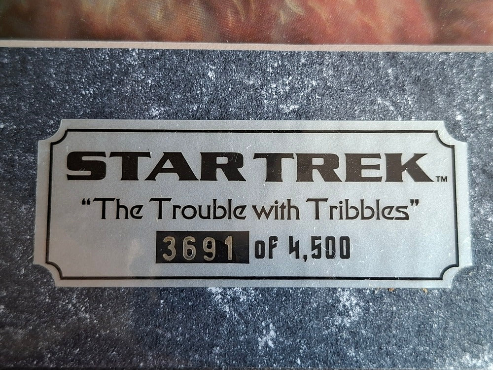 Star Trek Limited Edition 4500 The trouble with Tribbles