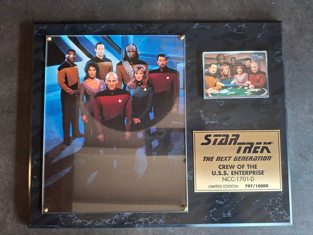 Star Trek The Next Generation Poster encadré en Edition limitée