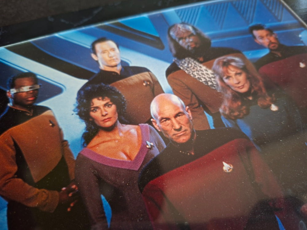 Star Trek The Next Generation Poster encadré en Edition limitée