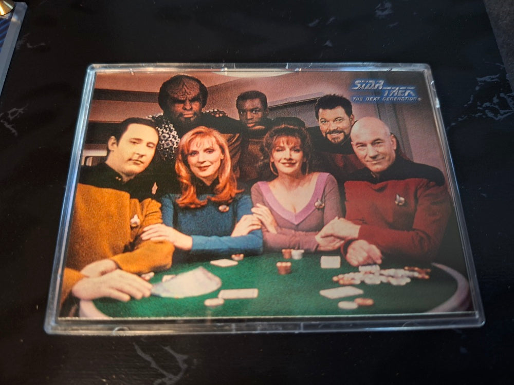 Star Trek The Next Generation Poster encadré en Edition limitée