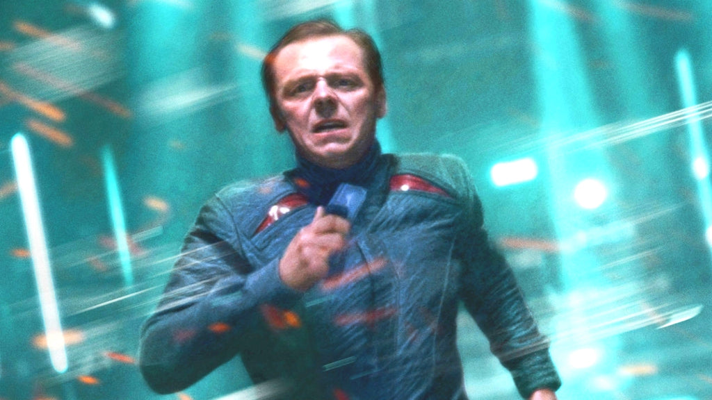 Affiche Poster 91x61 STAR TREK signé Simon Pegg